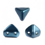 Les perles par Puca® Super-kheops kralen Metallic mat blue 23980/79031